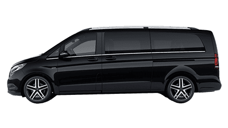 luxury v class 7 seater car for airport transfer